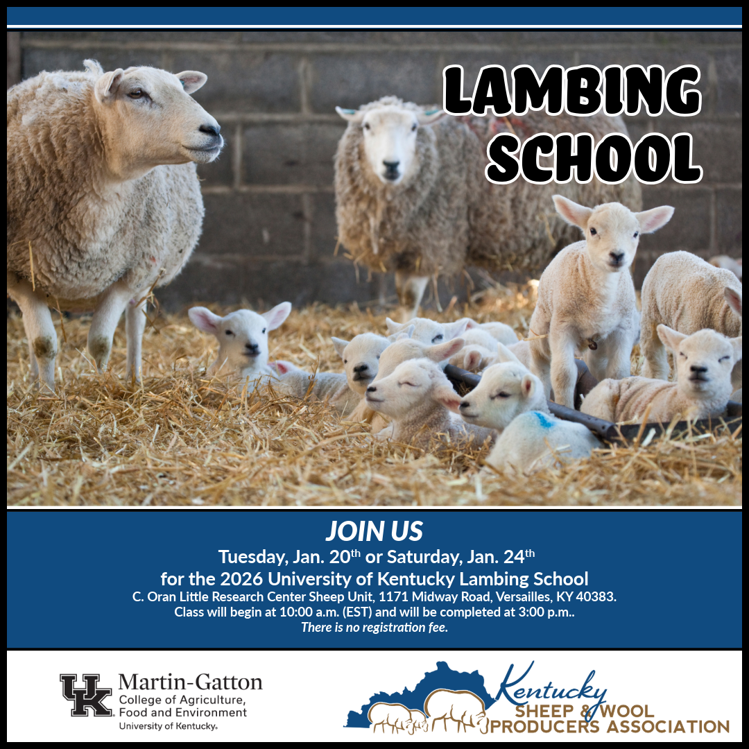 KY Lambing School - Jan. 20 & 24